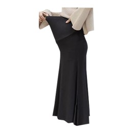SKUFPW008 manufacturing pregnant women's skirt fashion design knitting big swing skirt split skirt pregnant women's skirt center SKUFPW008 manufacturing pregnant women's skirt fashion design knitting big swing skirt split skirt pregnant women's skirt center